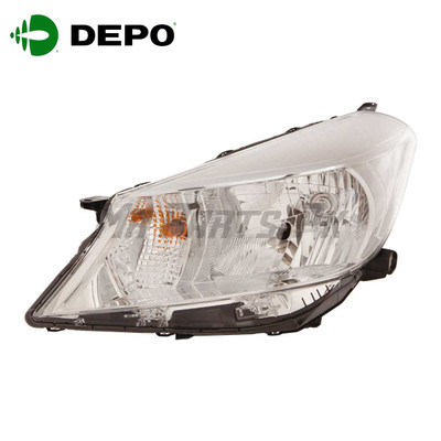Toyota Vitz 2011 - 2013 DEPO Head Lamp | MrParts.Pk