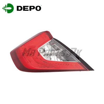 Honda Civic 2016 - 2021 X DEPO Rear Light | MrParts.Pk