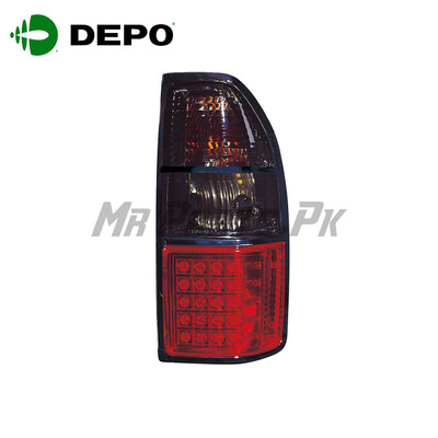 Buy Toyota Prado 2000 - 2002 FJ90 DEPO Smoke Red LED Performance Rear Lamp | Mr Parts.Pk