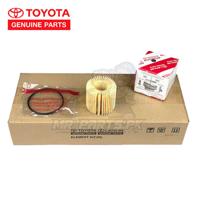 Buy Toyota Allion / Belta / Corolla / Axio / C-HR / Passo / Premio / Prius / Prius Alpha / Raiza / Vitz Toyota Genuine Oil Filter | Mr Parts.Pk
