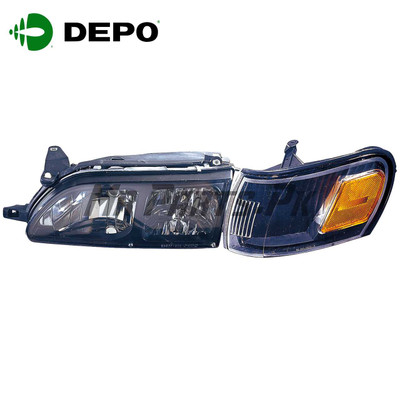 Toyota Corolla 1992 - 2001 DEPO Performance Head Light Black | MrParts.Pk