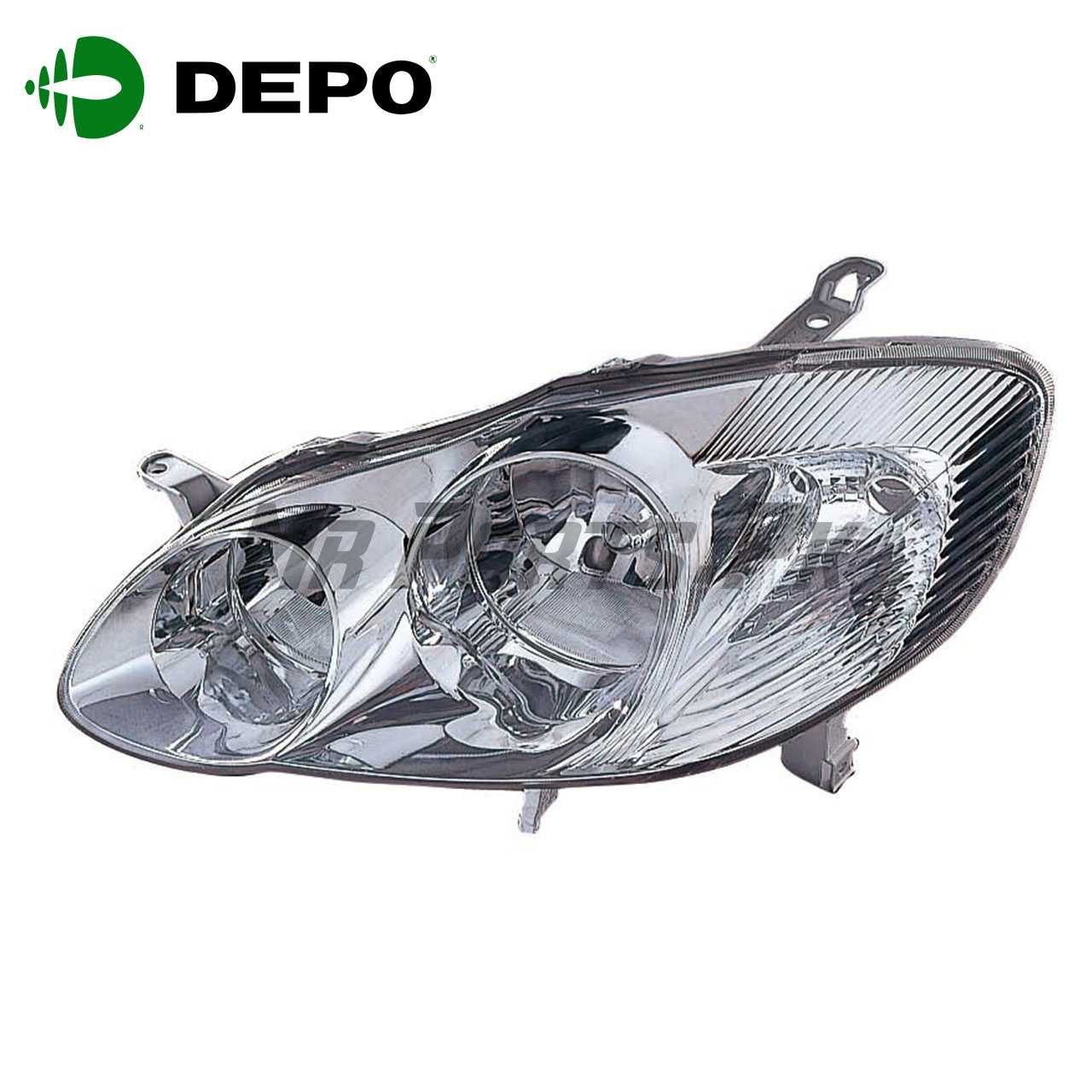 Black Housing LED Fog Light Set For 2005-2008 Toyota Corolla & 2002-2004 Camry