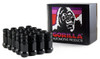 Gorilla Forged Steel Racing Lug Black Chrome Open End 14MM X 1.50 