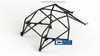 Custom Cages BMW E46 4DR 6 Point National Spec CDS Roll Cage Kit