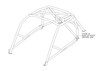 Custom Cages Mazda MX5 MK 1 & MK 2 - Multipoint [T45]