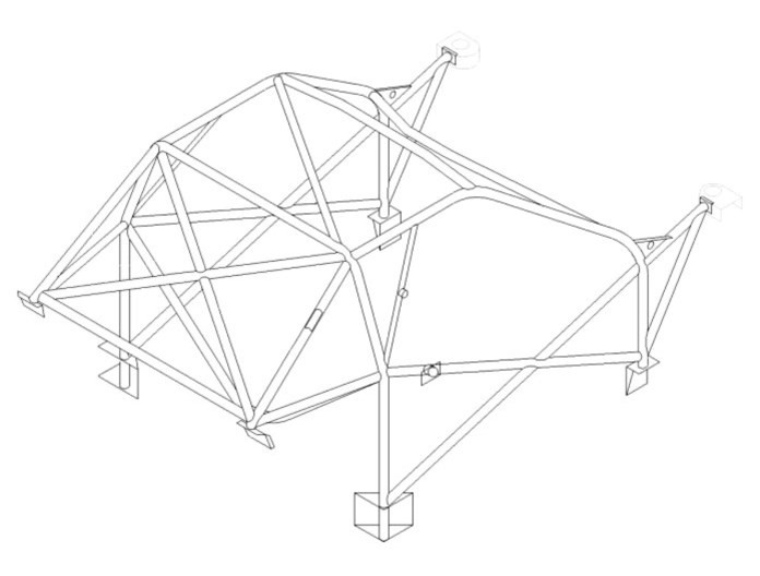 Custom Cages Subaru Legacy - International Multipoint [T45]