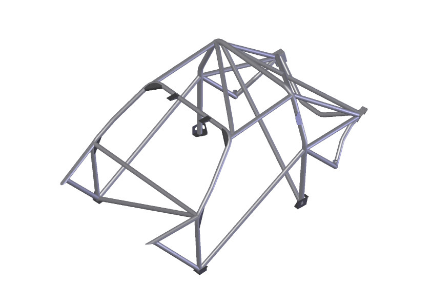 Custom Cages BMW E30 Factory Style - Multipoint  [T45]