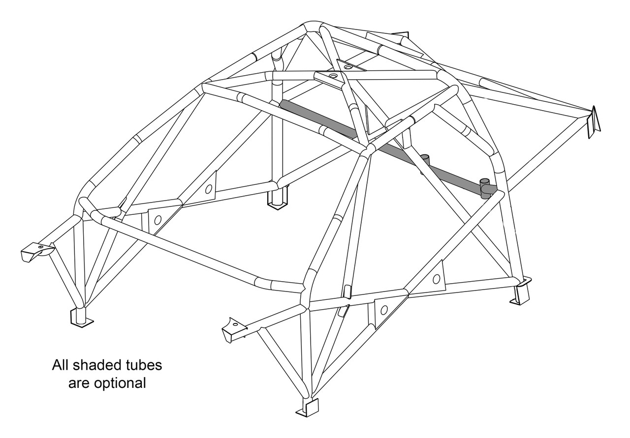Optional tubes shown