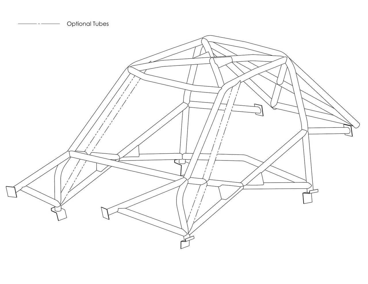 Custom Cages Mazda RX7 Mk1 (FA & FB) - Multipoint [CDS]
