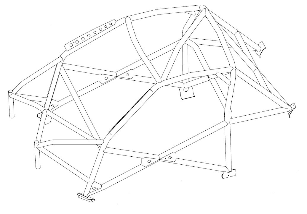 Custom Cages Porsche 996 - International Multipoint [T45]
