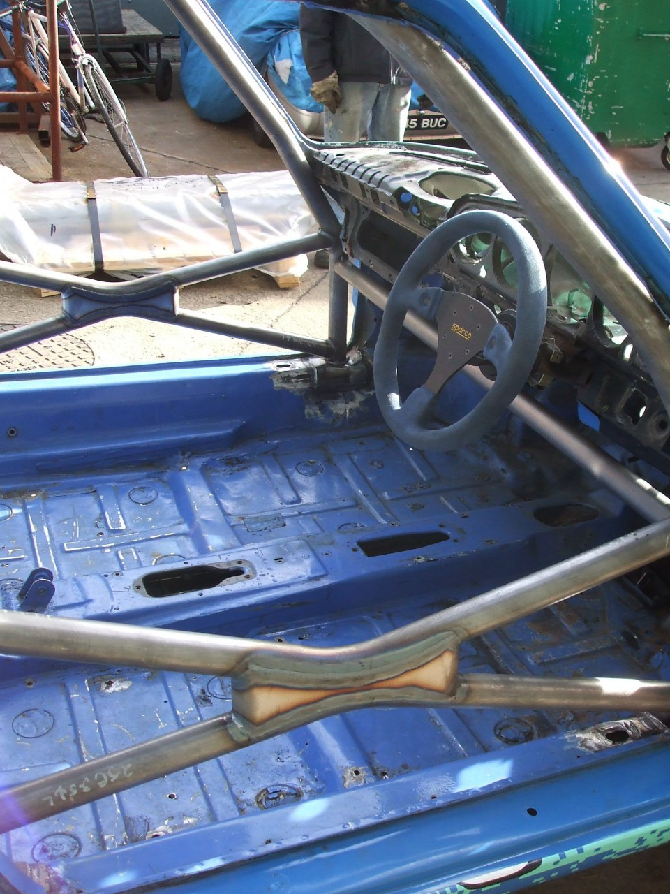 Custom Cages Porsche 911 - Bent Door Bars - Historic  [T45]