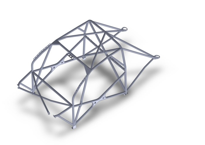 Custom Cages SUBARU Impreza GP / GJ GrpN International Multipoint T45 Roll Cage Kit