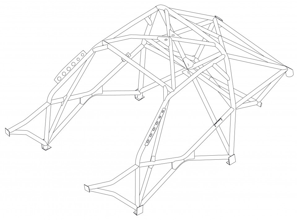 Custom Cages BMW E82 - 1 Series Coupe - International Multipoint [T45]