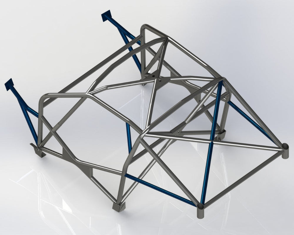 Custom Cages Audi TT Mk3 Multipoint T45 Roll Cage Kit