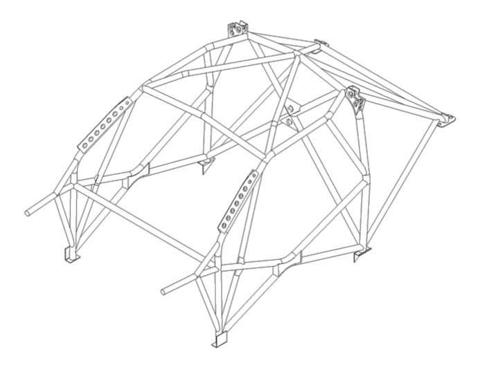 Custom Cages Ford Focus MK2 06> - Multipoint  [T45]