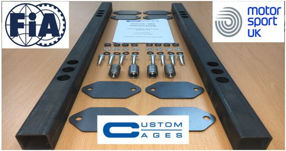 Custom Cages FIA 2022 Seat Rail kit