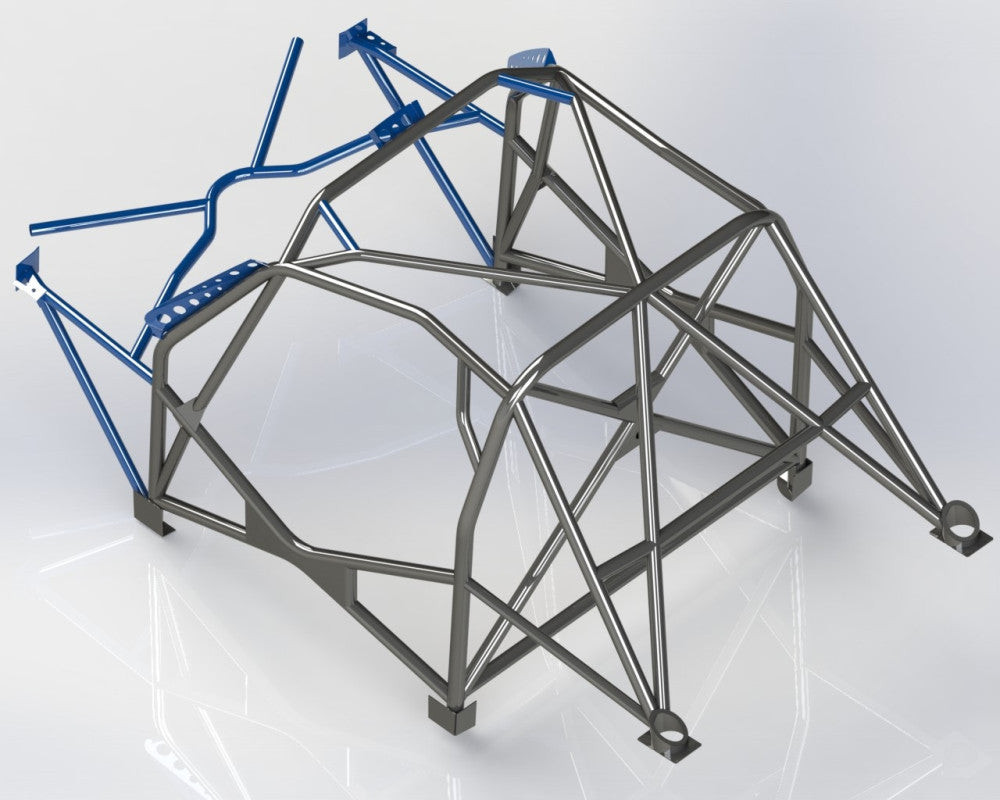 Custom Cages BMW Mini 2nd Gen 2007 ON R56 Multipoint T45 Roll Cage Kit