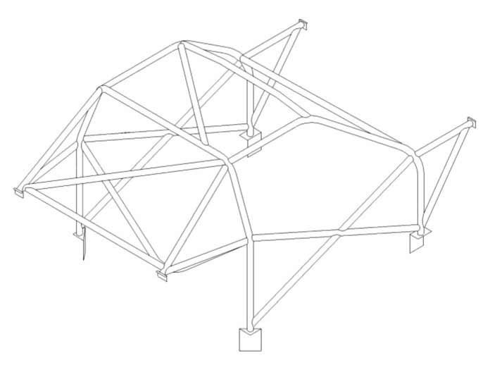 Custom Cages Ford Escort Mk6 RS2000 - Multipoint [T45]
