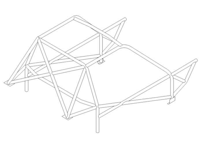  Custom Cages BMW Z3 Coupe - Multipoint [T45]