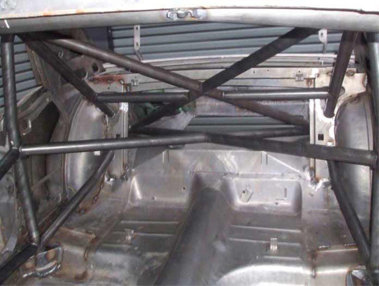 Custom Cages Ford Mustang Notchback International T45 roll cage kit