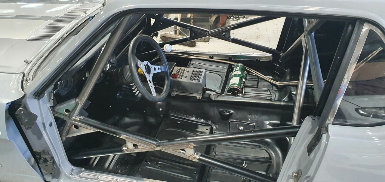 Custom Cages Ford Mustang Notchback International T45 roll cage kit