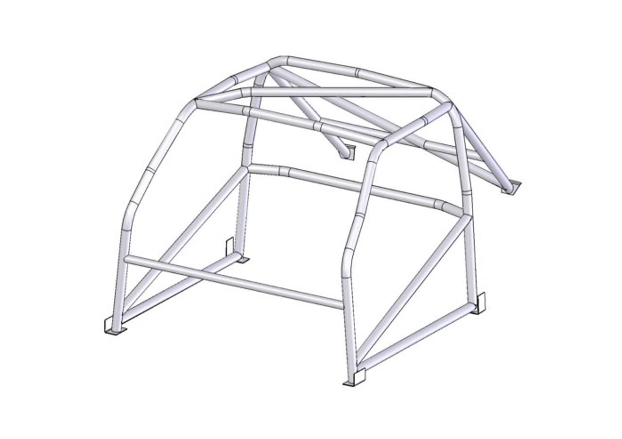 Custom Cages Lotus Cortina Mk1 International Historic [T45] Roll Cage Kit. FIA 