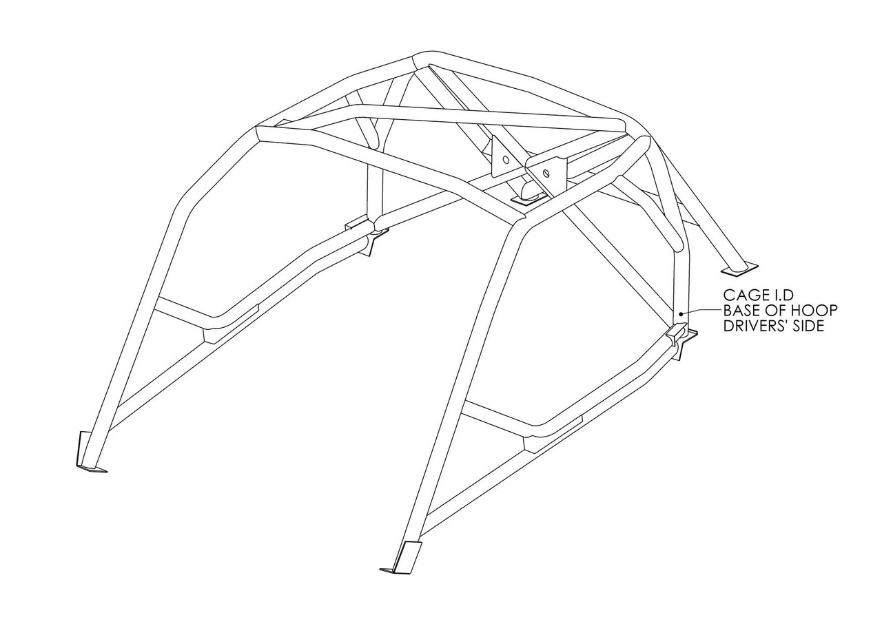 Custom Cages Mazda MX5 MK 1 & MK 2 - Multipoint [T45]