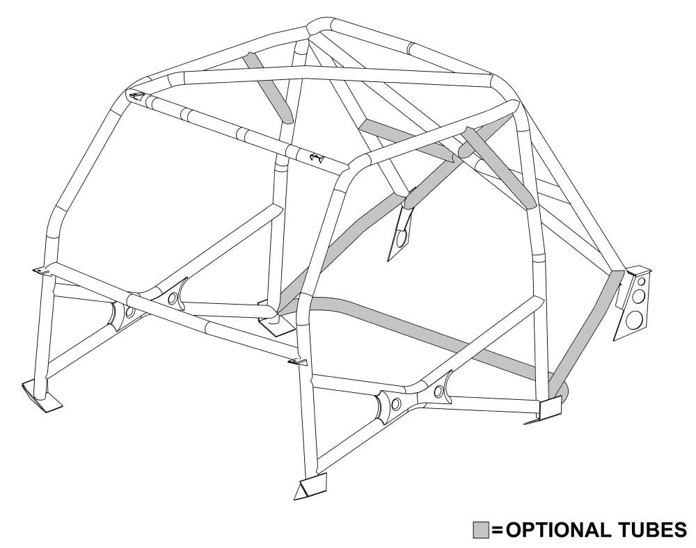 Custom Cages MINI International Historic T45 Roll Cage Kit
