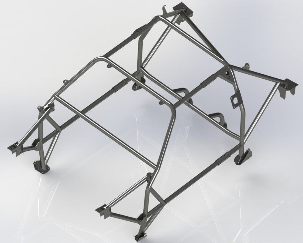 Custom Cages AUDI Quattro SWB Factory Style Historic T45 Roll Cage Kit