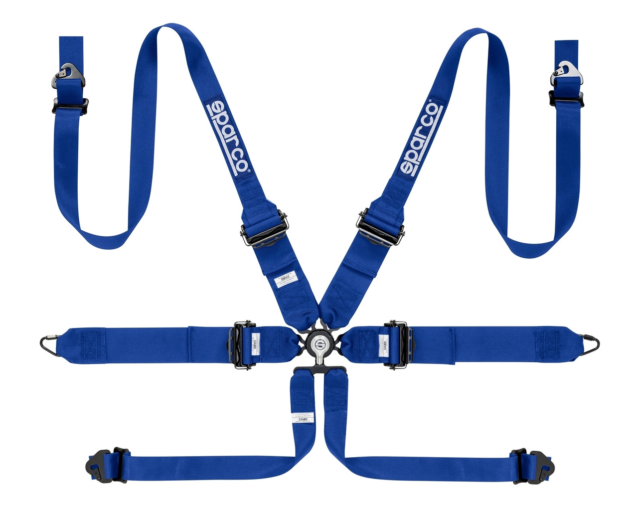 Sparco 6pt Hans - 3"/2" Aluminum PD Harness