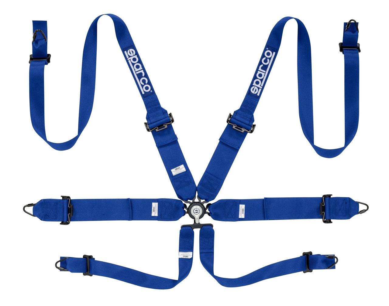 Sparco 6pt Belt Hans- 3"/2" Steel Harness