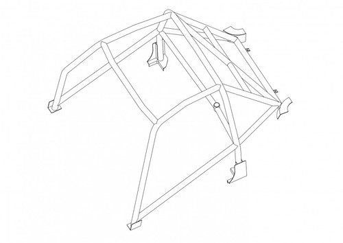Custom Cages Toyota Supra Mk4 - Multipoint [T45]