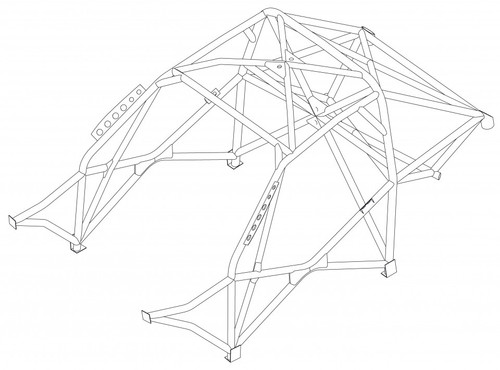 Custom Cages BMW E82 - 1 Series Coupe - International Multipoint [T45]