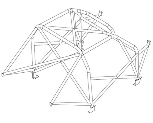 Custom Cages Suzuki Swift Mk1 89-94 - Multipoint [T45]