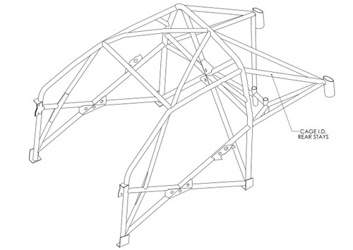 Custom Cages BMW M3 F80 Multipoint [T45}
