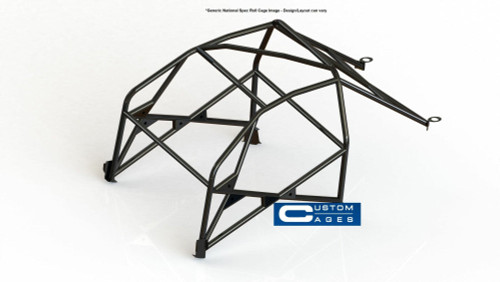 Custom Cages AUDI 80 S2 6 Point National Spec CDS Roll Cage Kit