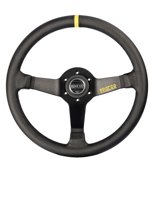Leather wheel shown