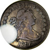 1796 Half Dol (PCGS; VF25; 16 Stars; Unattributed on old Green Holder) TEXT FOR PRICE!