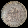 1840 Seated Dollar; PCGS AU53