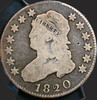 1820 Capped Bust Quarter; PCGS G06; CAC (250.00 for a check)