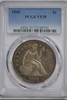 1840 $1 Seated Dollar (PCGS; VF35)