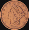 1863-S (Liberty) Double Eagle; PCGS; XF45; CAC (SOLD).