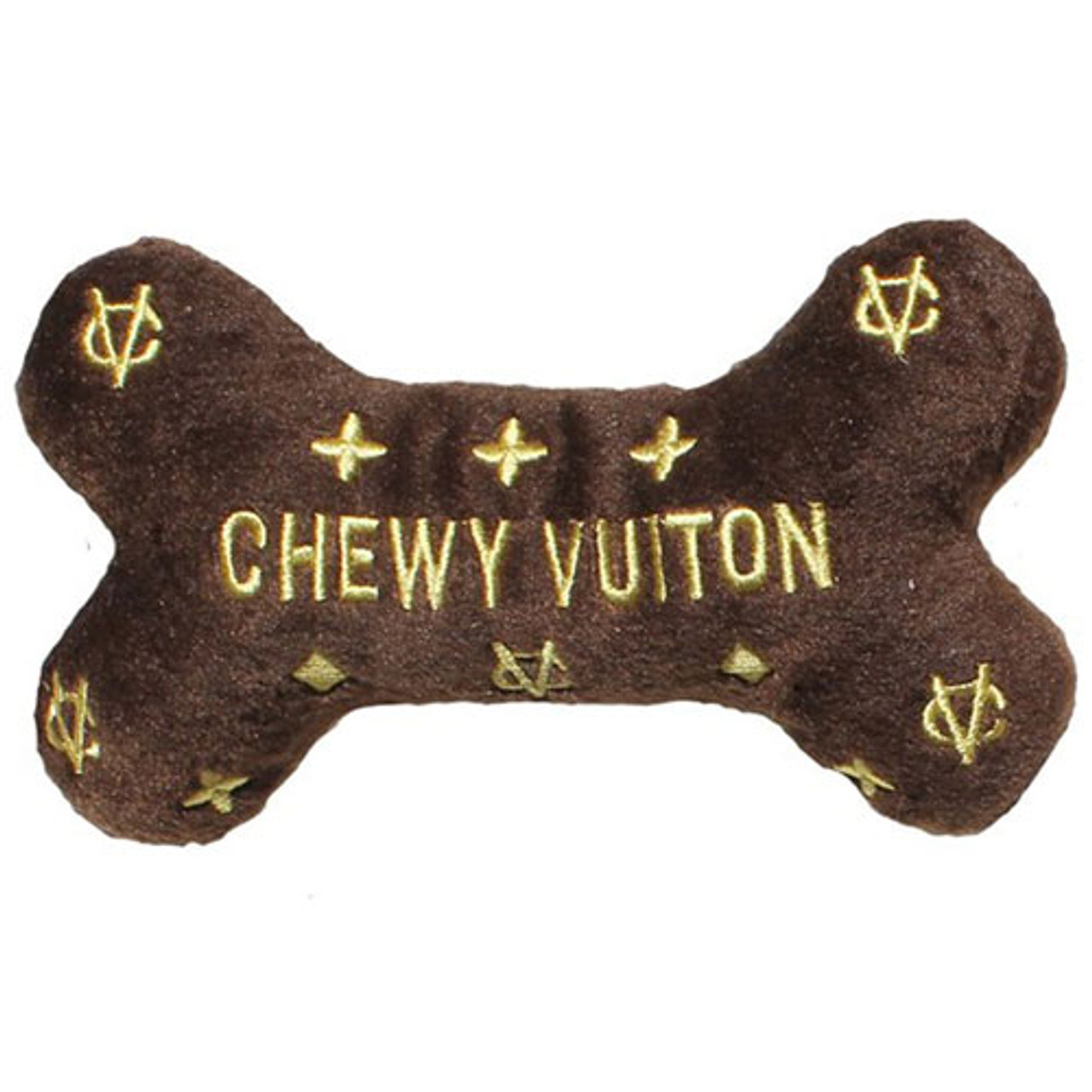 Chewy Vuiton Shoe Dog Toy  Designer Dog Accessories at