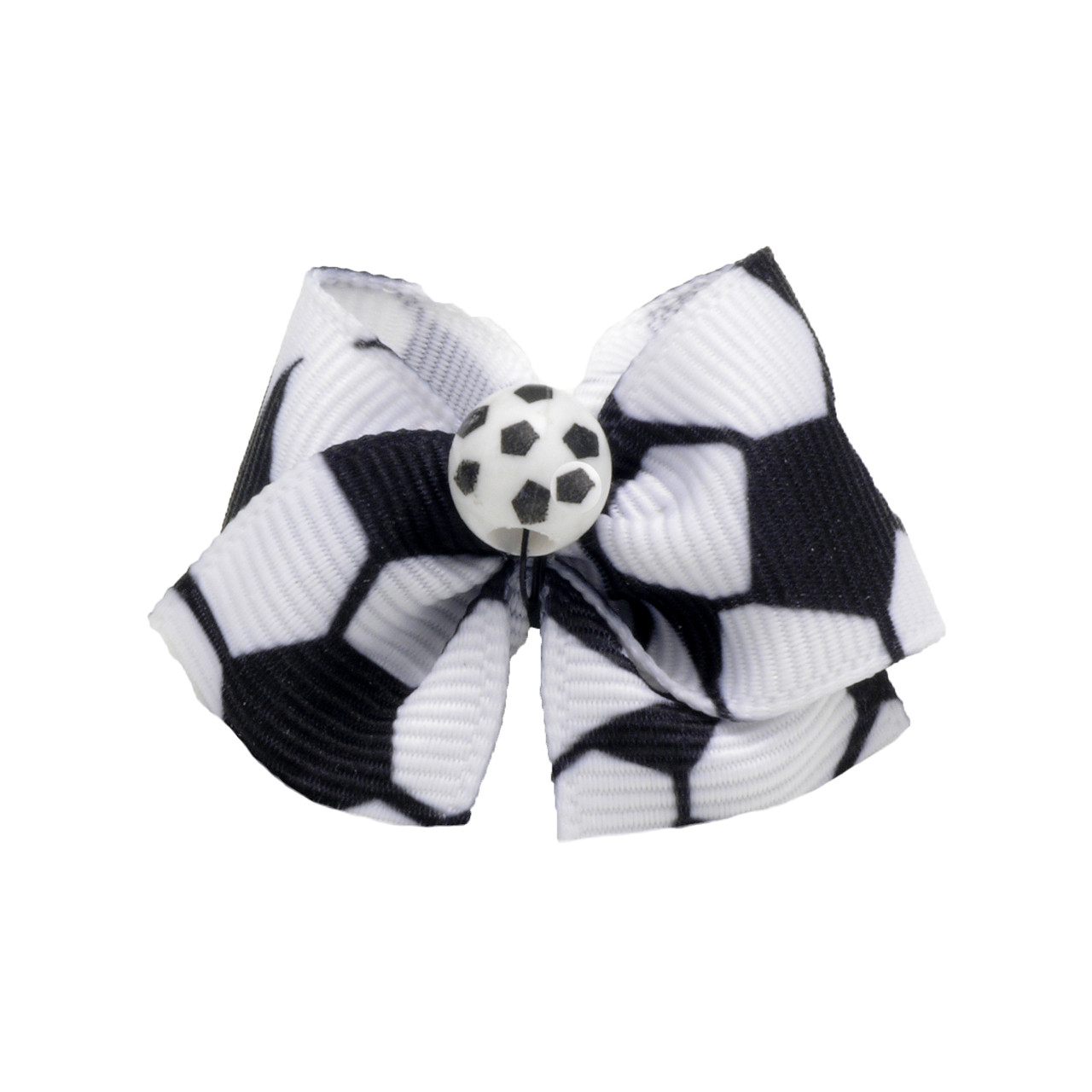 Soccer Dog Hair Bow