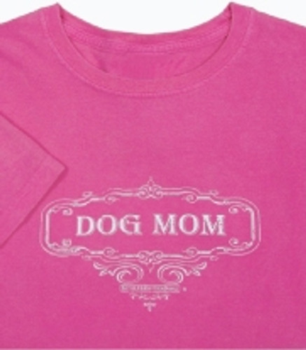 Dog Mom T-shirt - Berry