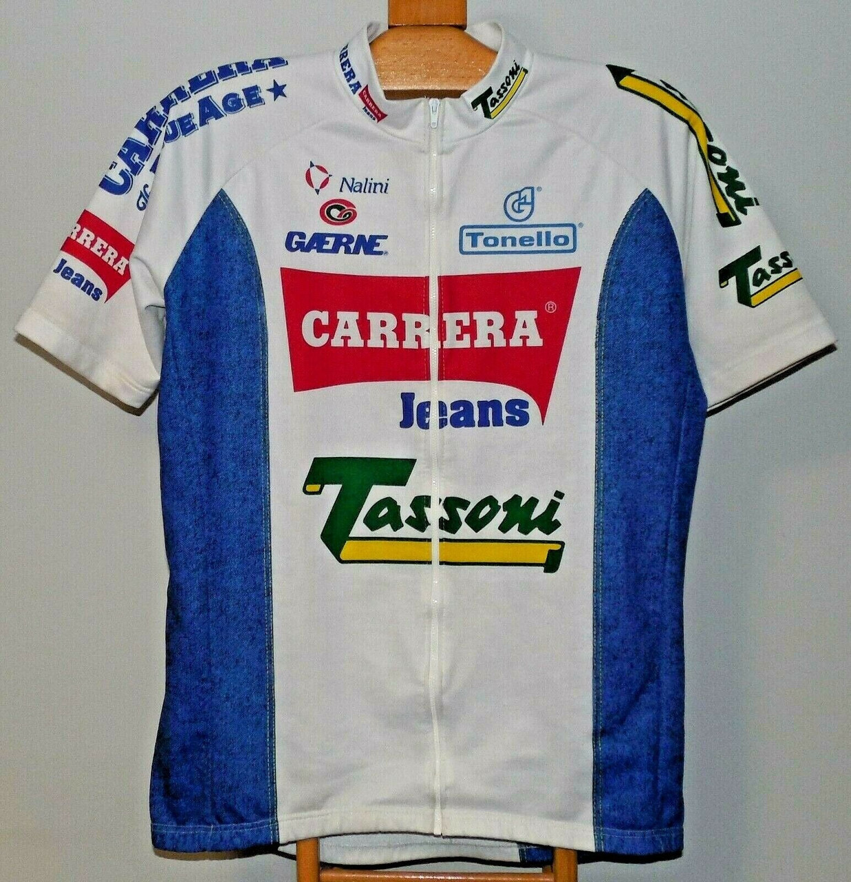 Carrera Jeans Tassoni 1993 Retro Cycling Jersey - Retro Cycling 