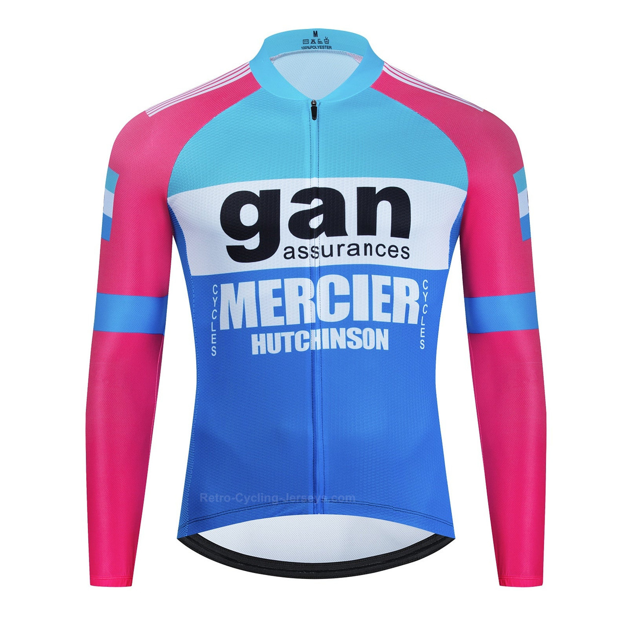 希少　レア　80s　vintage サイクリングジャージシャツ　セブンアップ Gan Mercier Hutchinson Retro Cycling Jersey (with Fleece Option