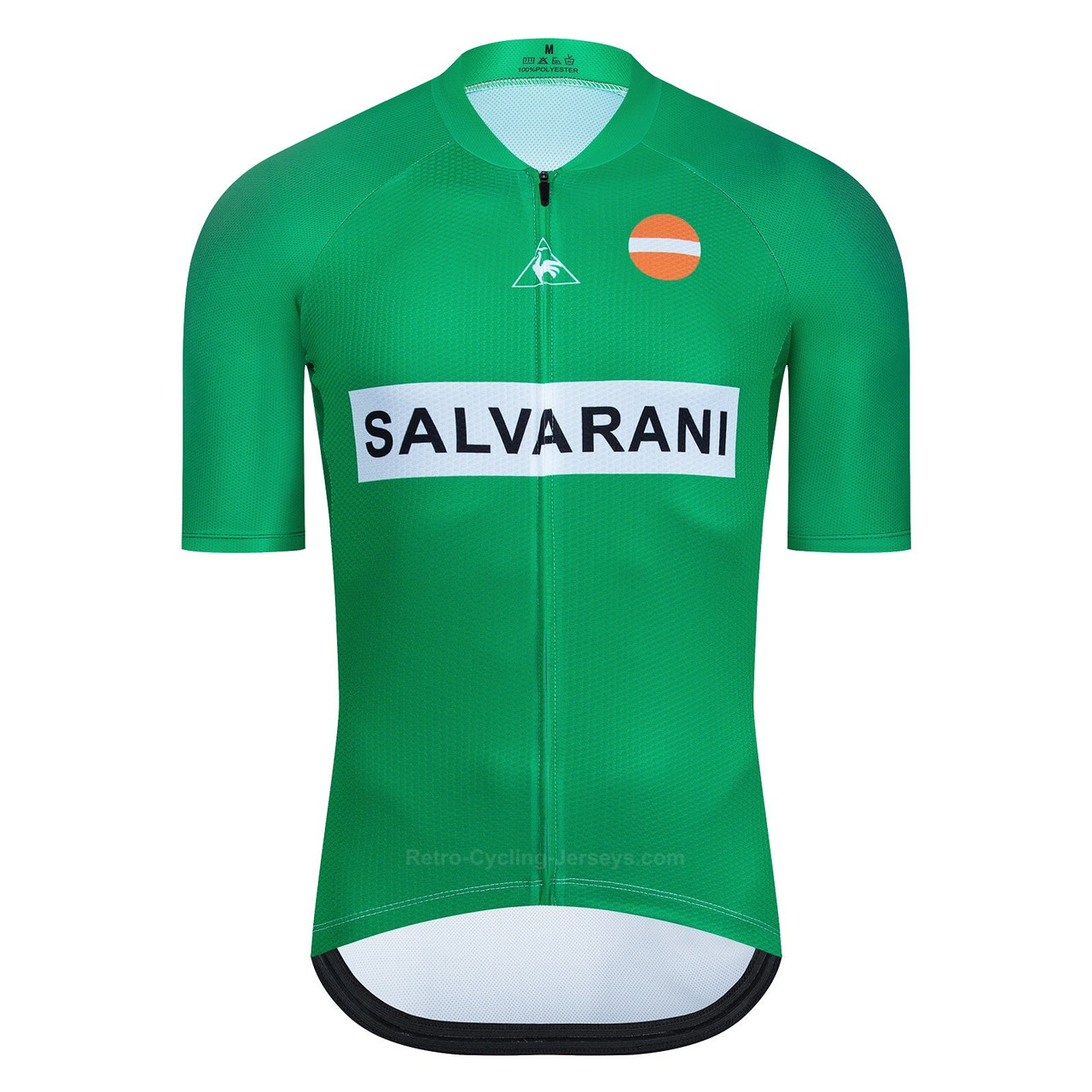 Salvarani Green Retro Cycling Jersey Retro Cycling Jerseys