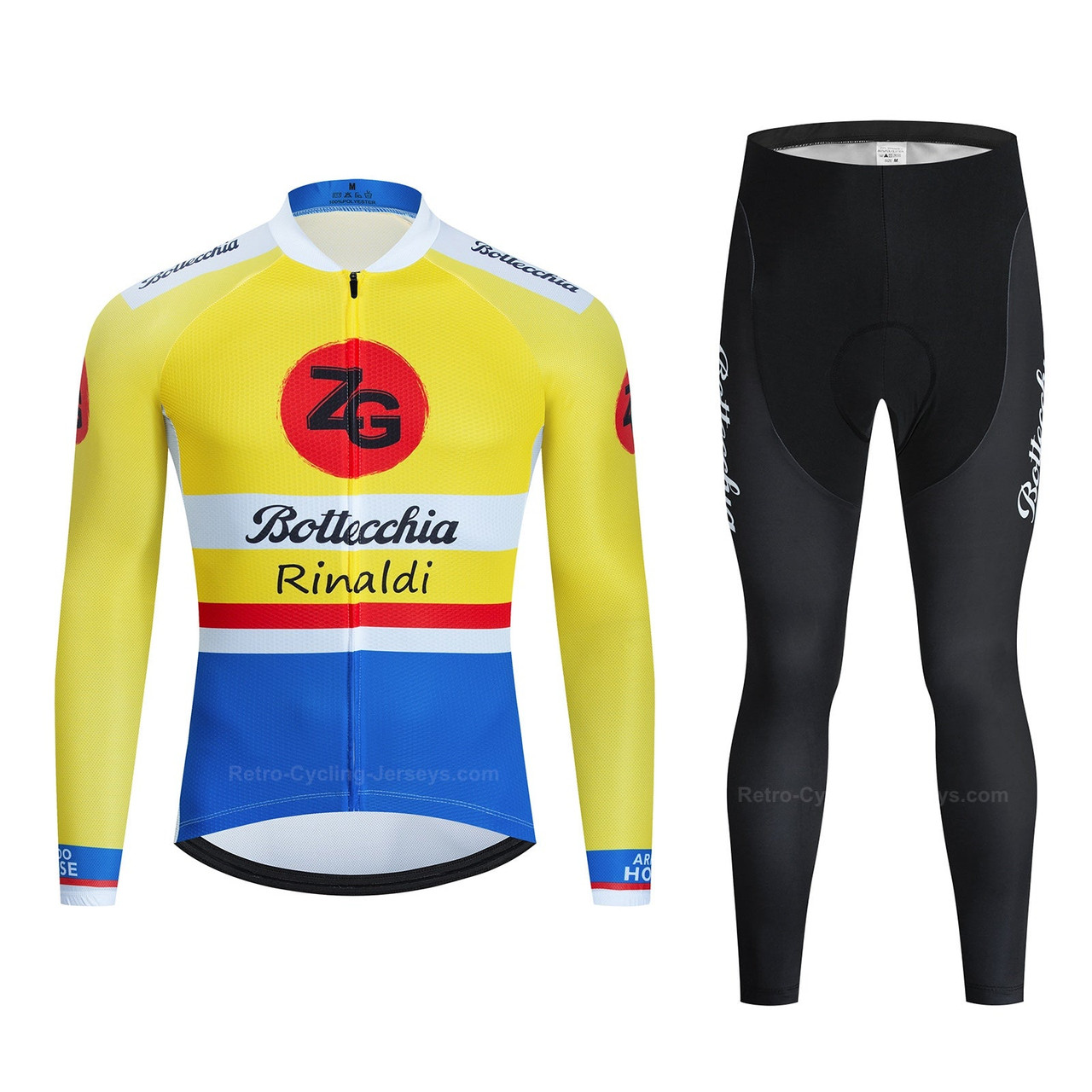 Bottecchia サイクルジャージ イタリア国旗デザイン