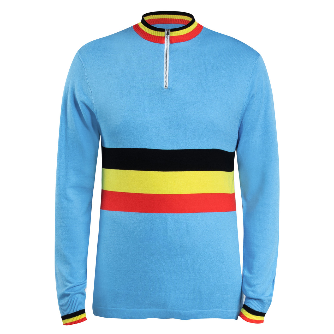 Merino Wool Cycling Retro Cycling Kits Belgium Classic Merino